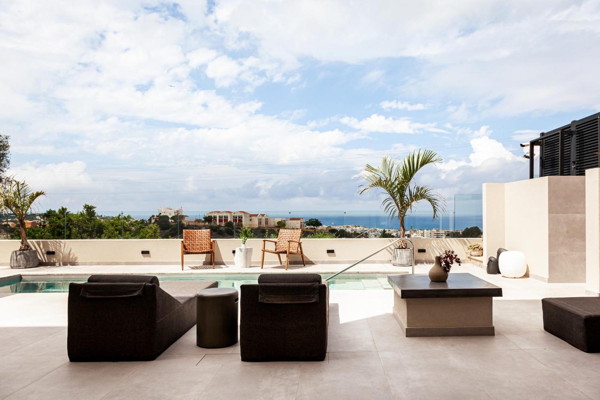 Orama Luxury Suite 3 Bedrooms With Private Pool Limenas Chersonisou Exterior foto